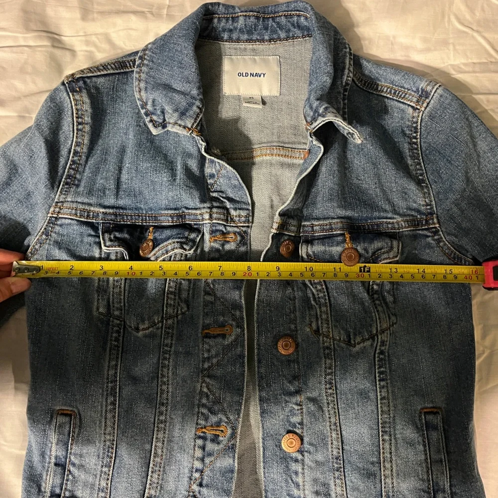 Old Navy Classic Denim Jacket, Size XS - Picture 12 of 16